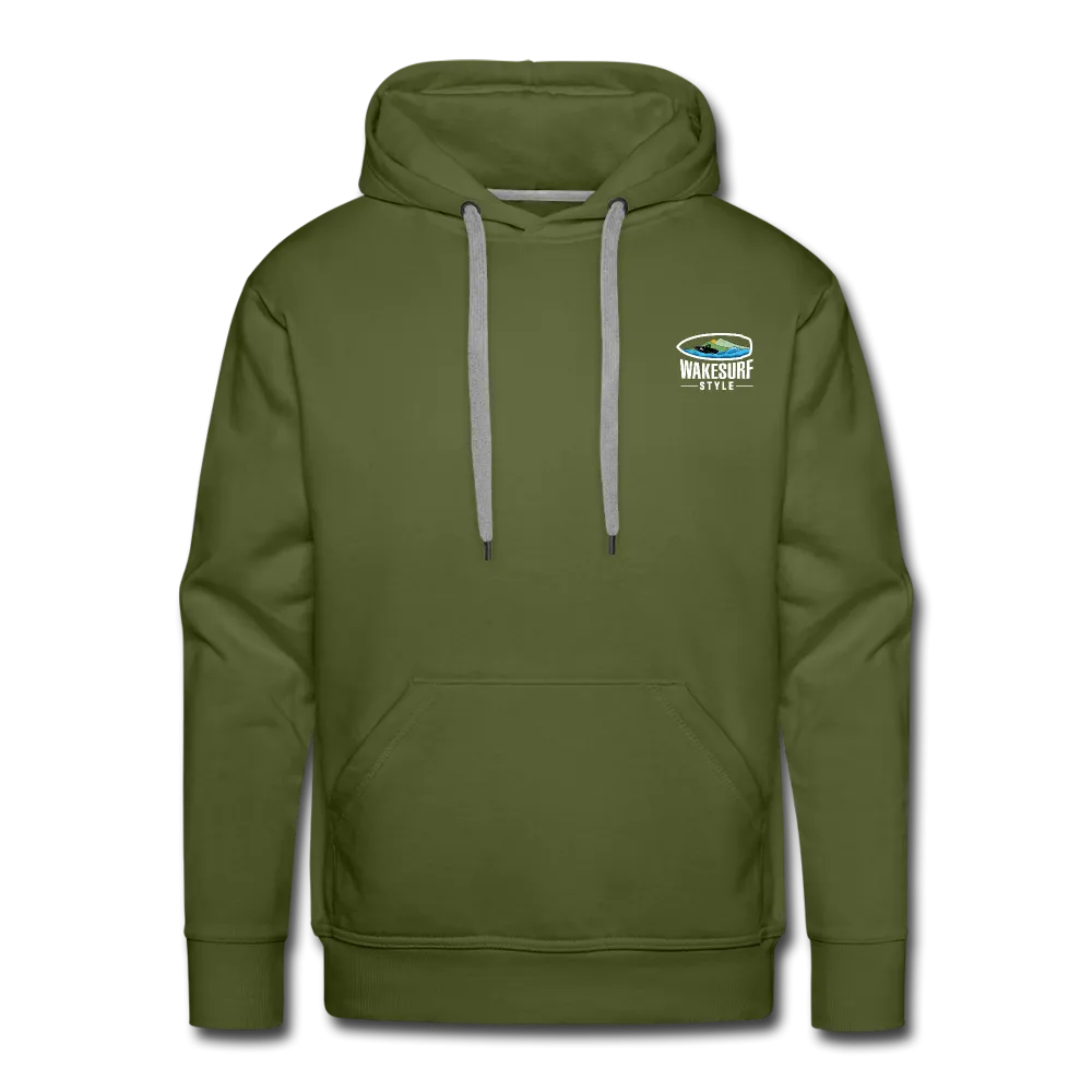 Dawn Patrol - Old Guy Wakesurf Team Men’s Premium Hoodie