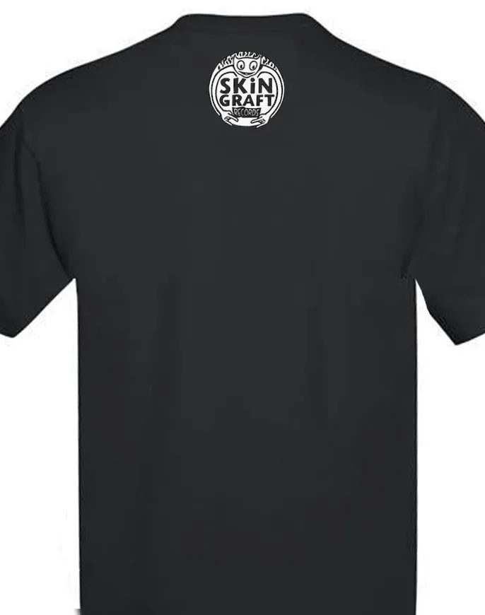 Dazzling Killmen "Crow Head" T-Shirt with SKiN GRAFT back logo