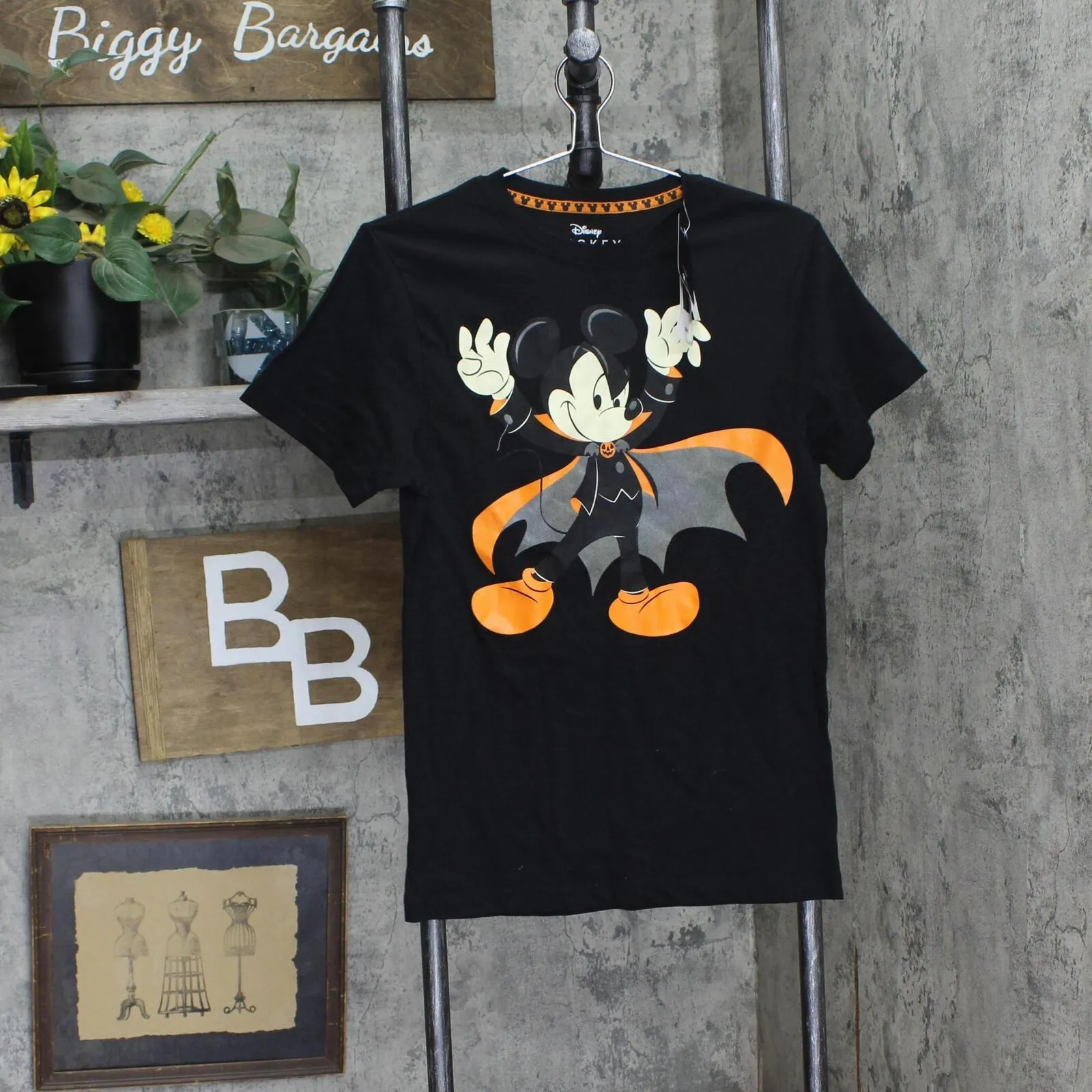 Disney Men's Halloween Family Glow In The Dark T-Shirt Tee 980417554