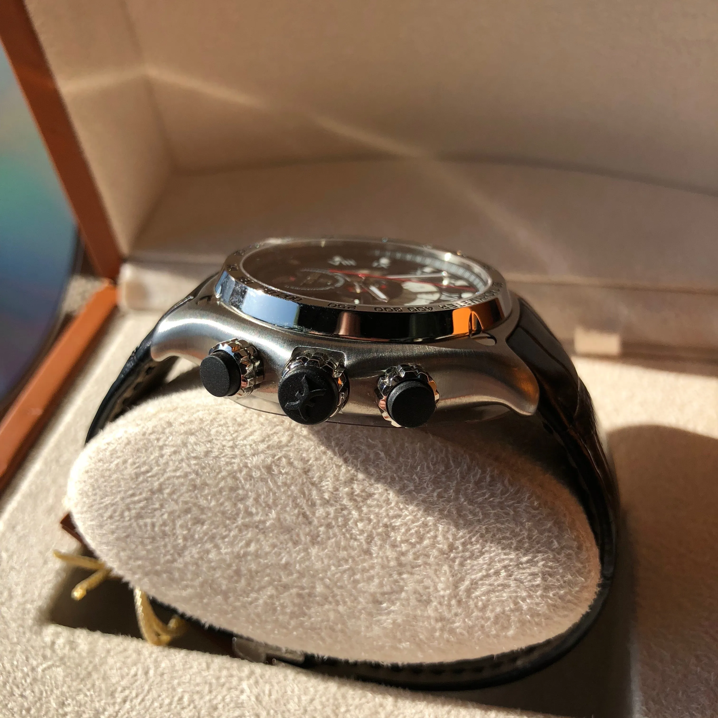 Ebel Tekton 1911 Caliber 139 Stainless Steel 45mm Chronograph Automatic Wristwatch Box & Papers