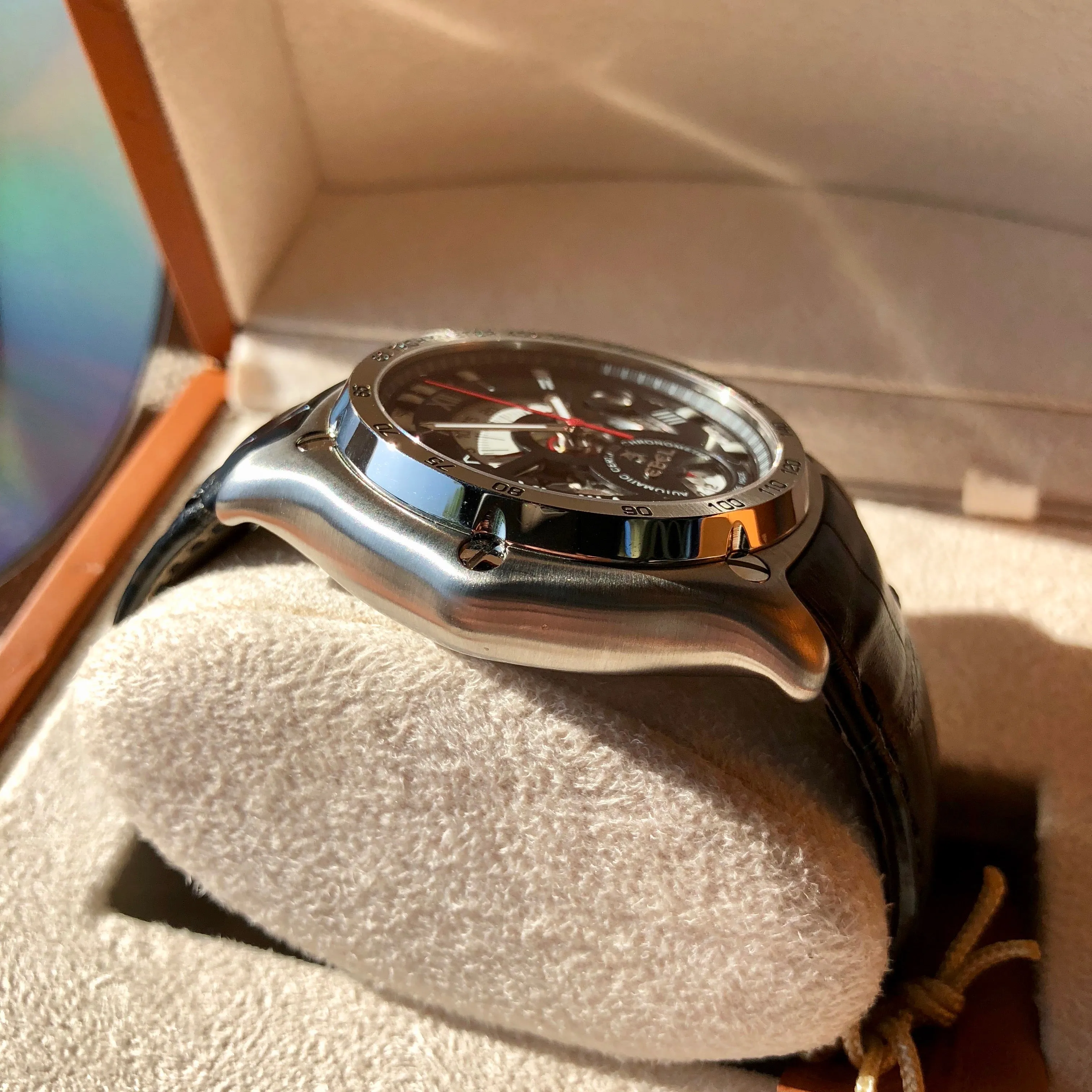 Ebel Tekton 1911 Caliber 139 Stainless Steel 45mm Chronograph Automatic Wristwatch Box & Papers