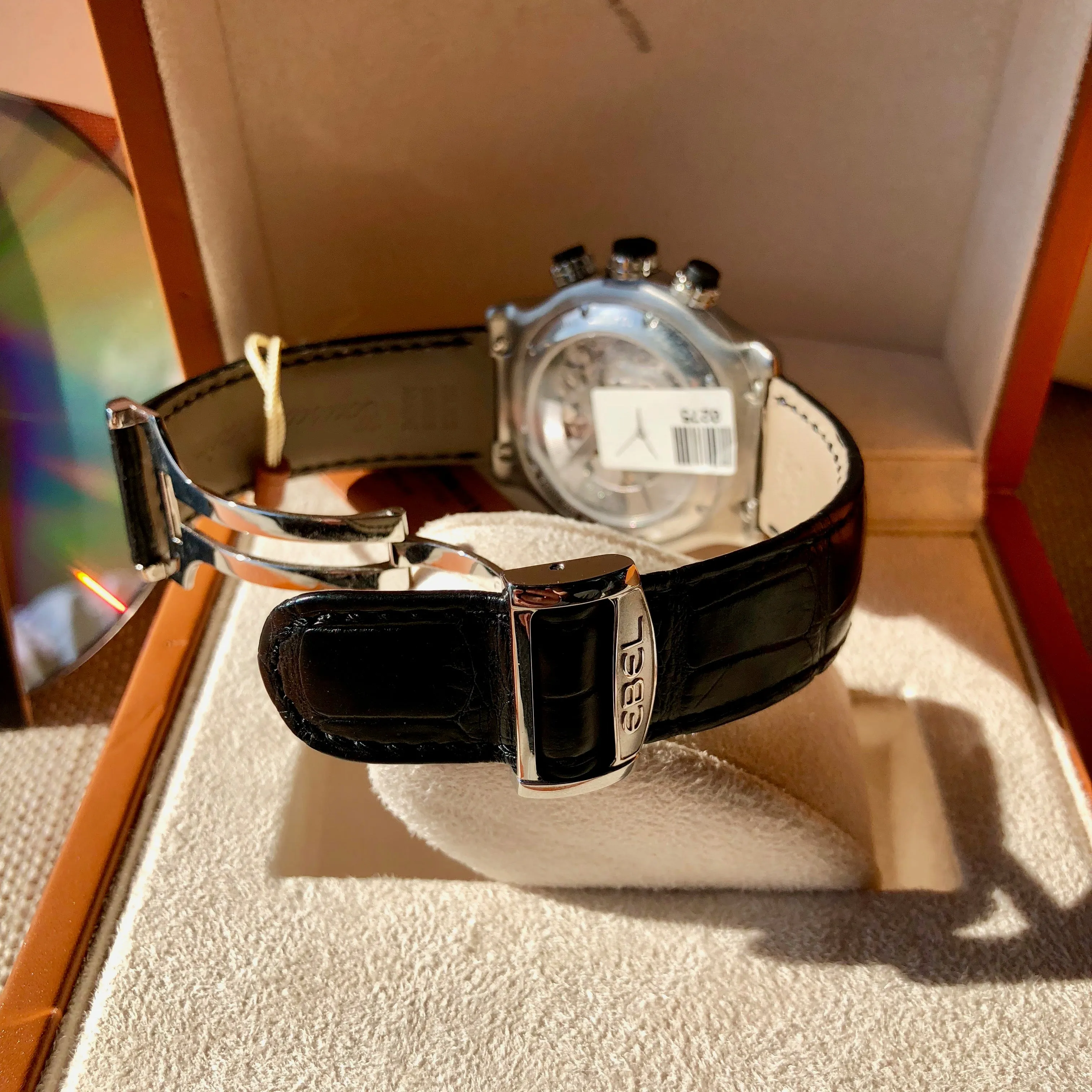 Ebel Tekton 1911 Caliber 139 Stainless Steel 45mm Chronograph Automatic Wristwatch Box & Papers