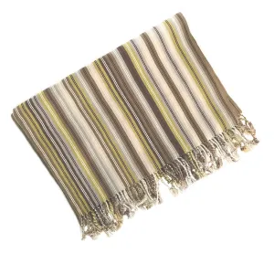 El Camino de Los Altos Striped Shawl - Dulce Toronja