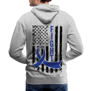 Fight Colon Cancer Gildan Heavy Blend Adult Hoodie