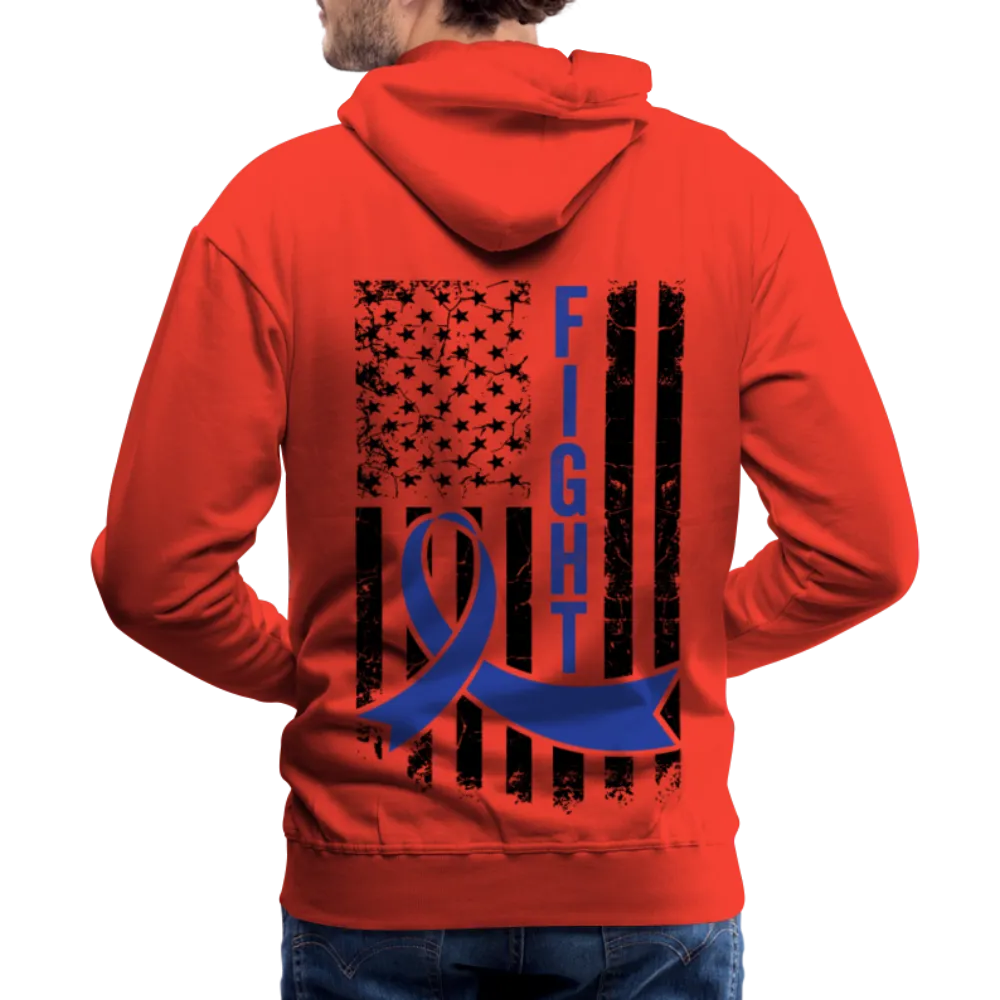 Fight Colon Cancer Gildan Heavy Blend Adult Hoodie