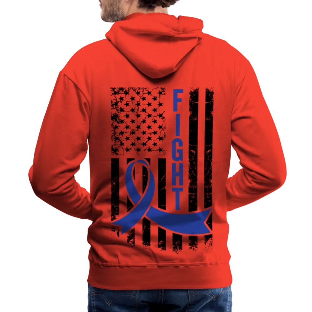 Fight Colon Cancer Gildan Heavy Blend Adult Hoodie