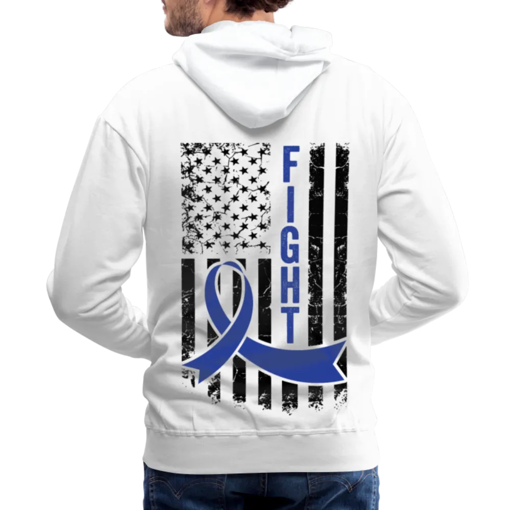 Fight Colon Cancer Gildan Heavy Blend Adult Hoodie