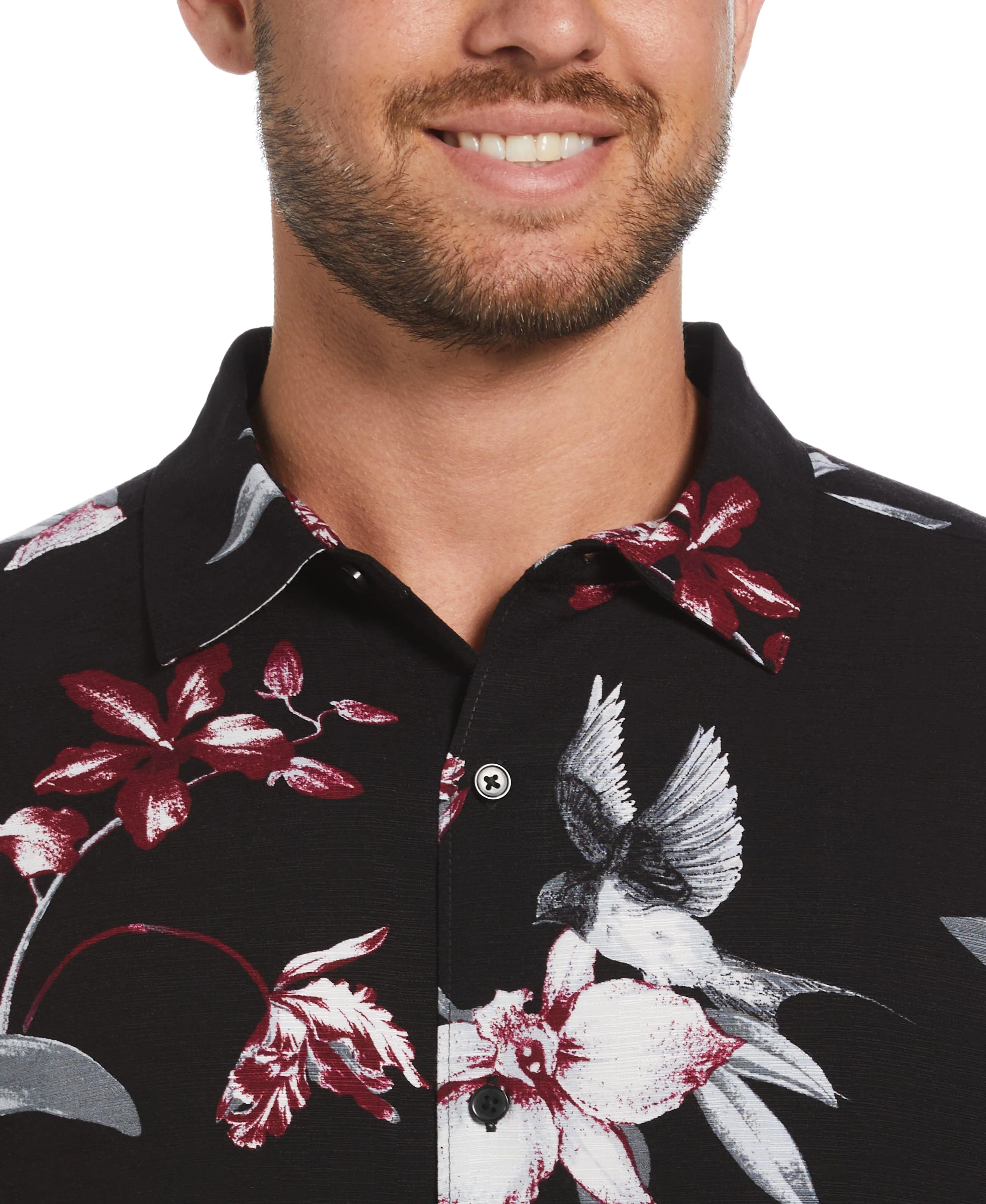 Floral Conversational Print Shirt