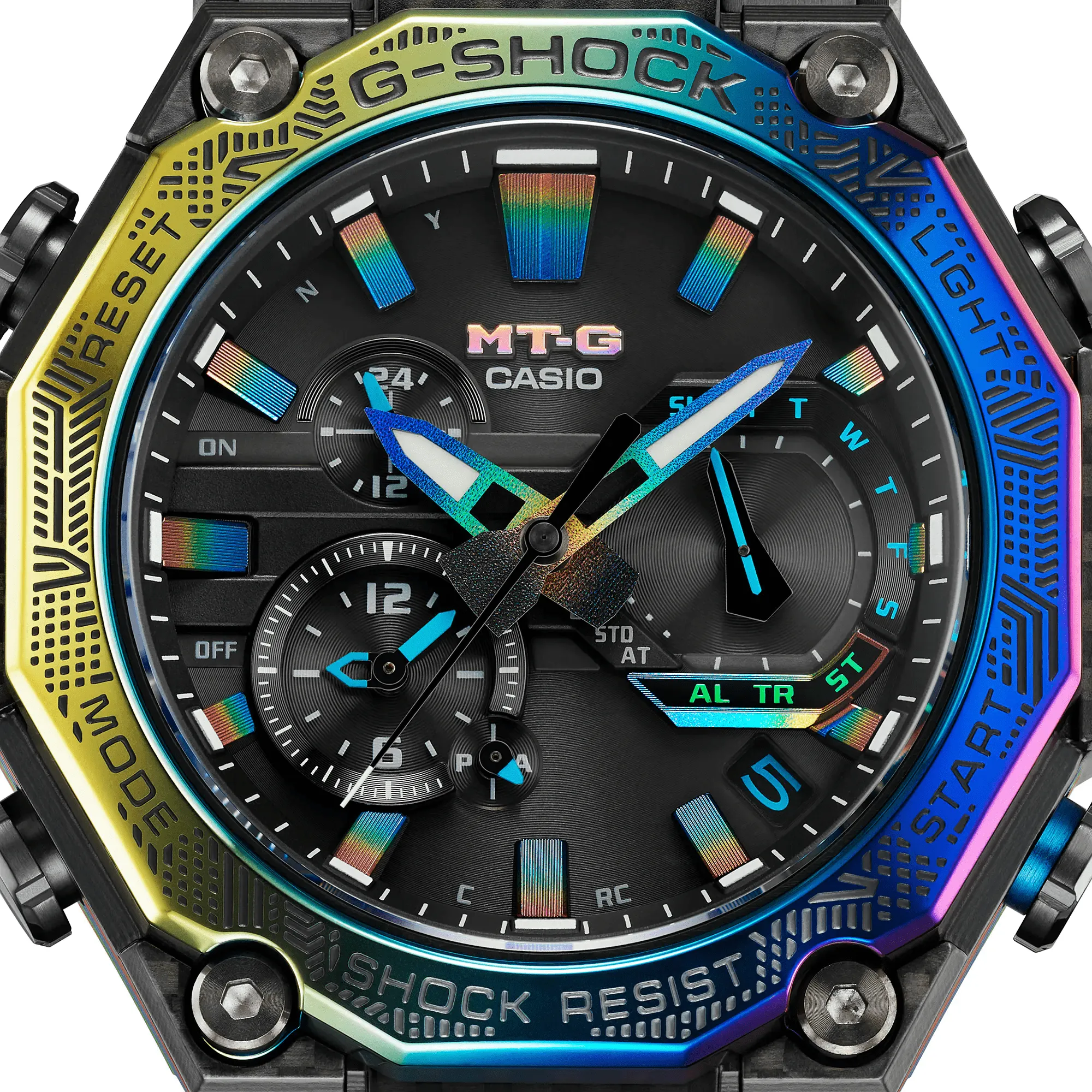 G-Shock MT-G City Carbon Fiber Multi-Colored Men's Watch MTGB2000YR1A