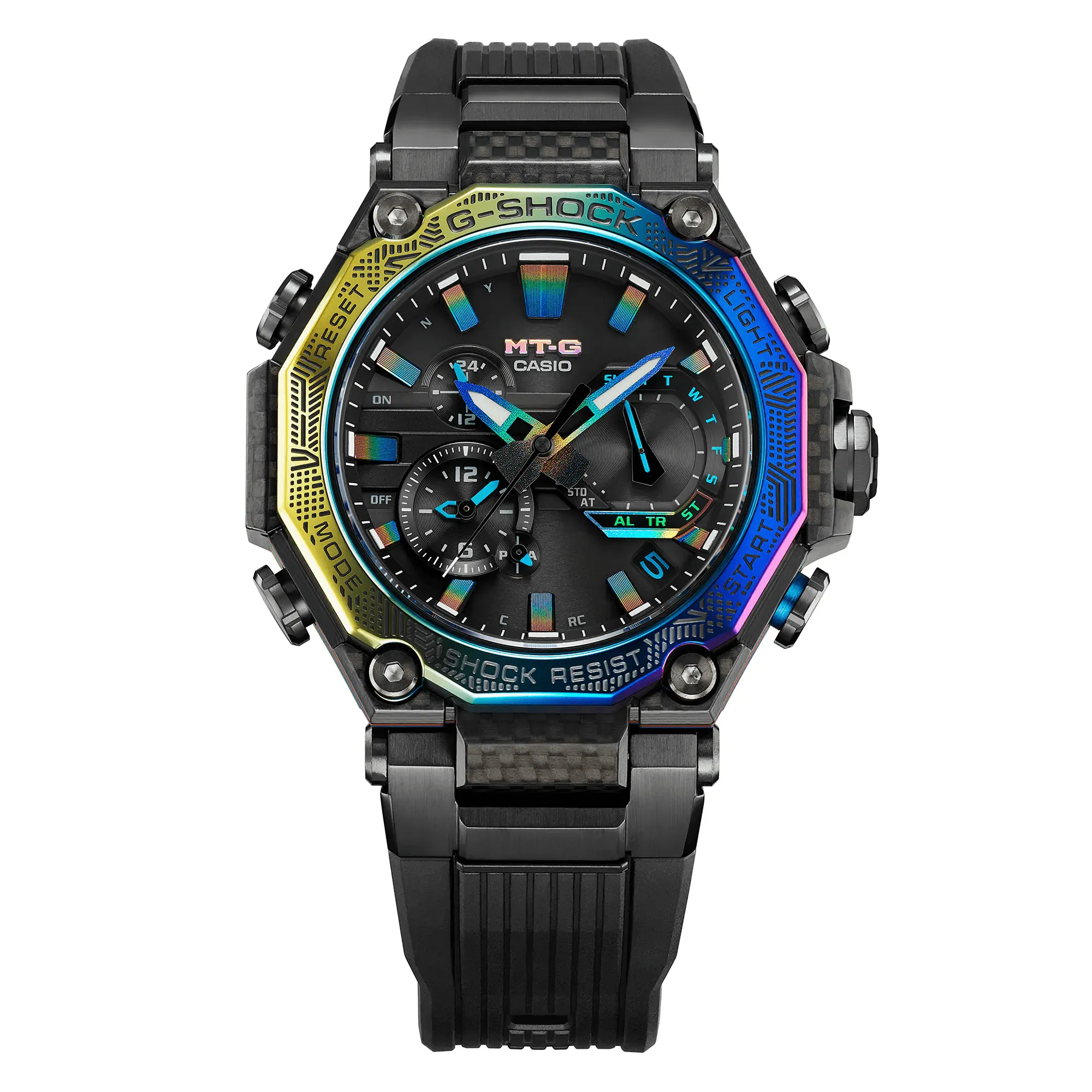 G-Shock MT-G City Carbon Fiber Multi-Colored Men's Watch MTGB2000YR1A