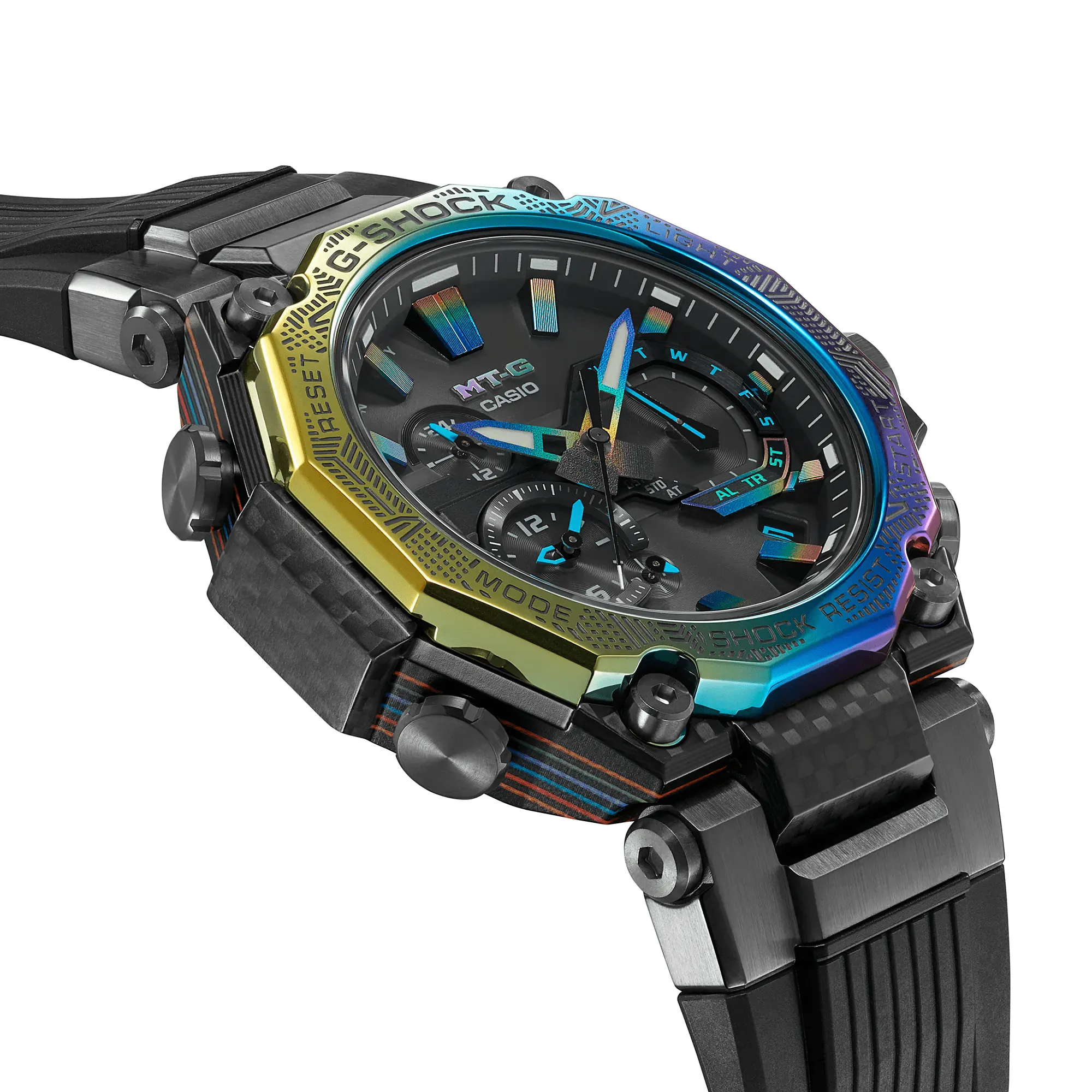 G-Shock MT-G City Carbon Fiber Multi-Colored Men's Watch MTGB2000YR1A