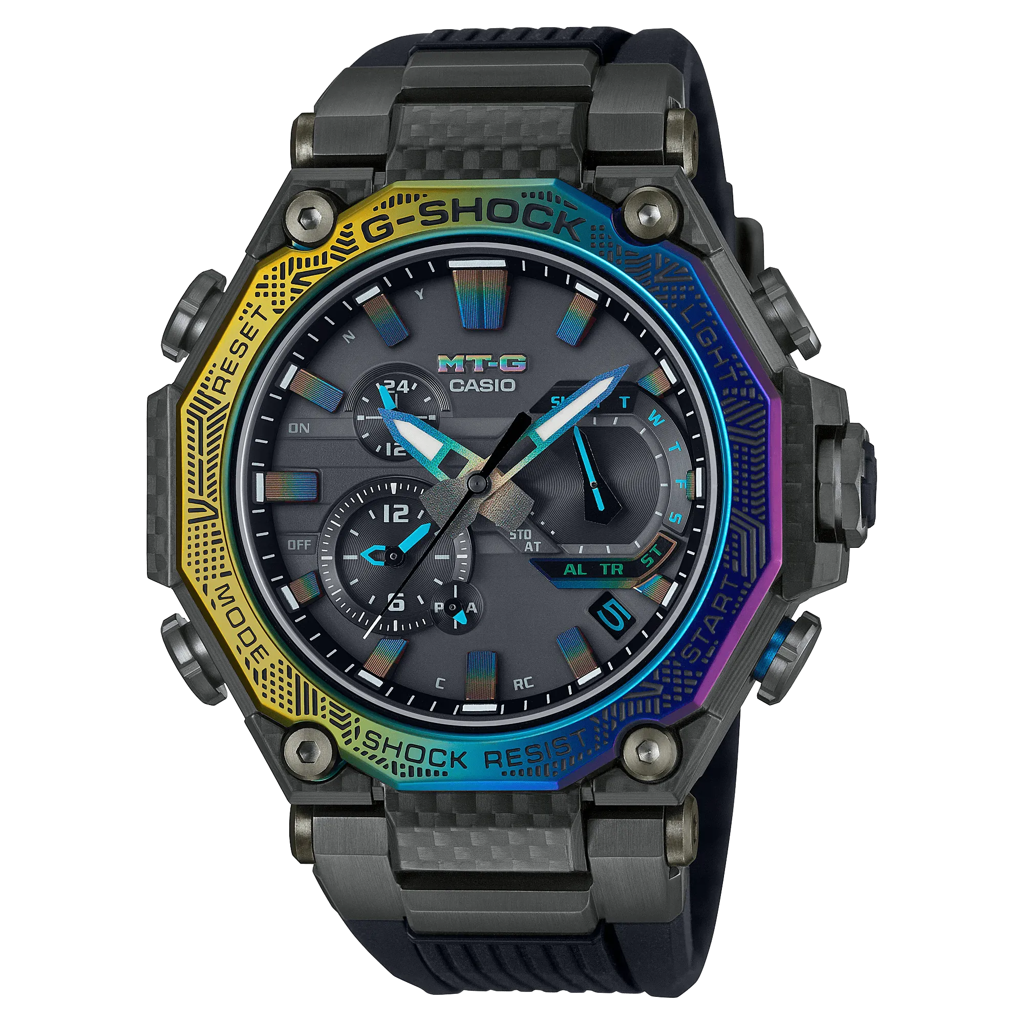 G-Shock MT-G City Carbon Fiber Multi-Colored Men's Watch MTGB2000YR1A