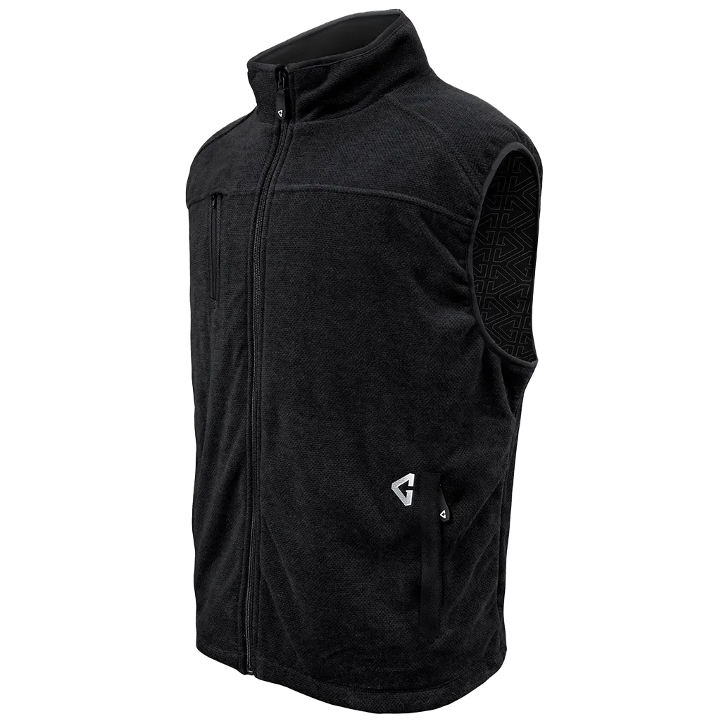 Gerbing 7V Men's Thermite Fleece Heated Vest 2.0 in Black