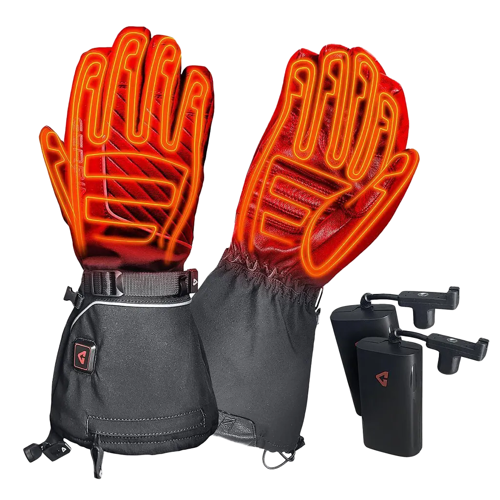 Gerbing Men's 7V Atlas Ultra-Flex Battery Heated Gloves