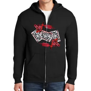 Guilty Chaos Slaps & Tattoo Machine Zip Up Hoodie