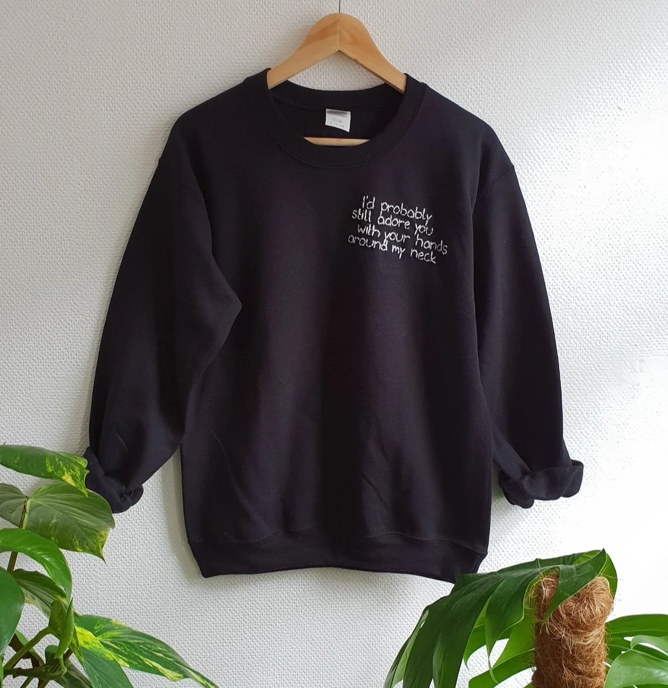 Hand Embroidered Arctic Monkeys Sweater