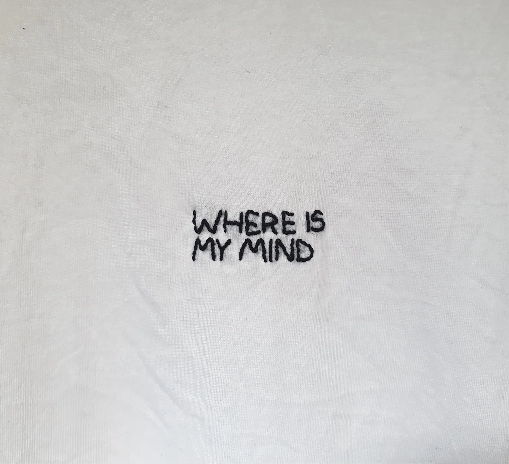 Hand Embroidered Mind Shirt