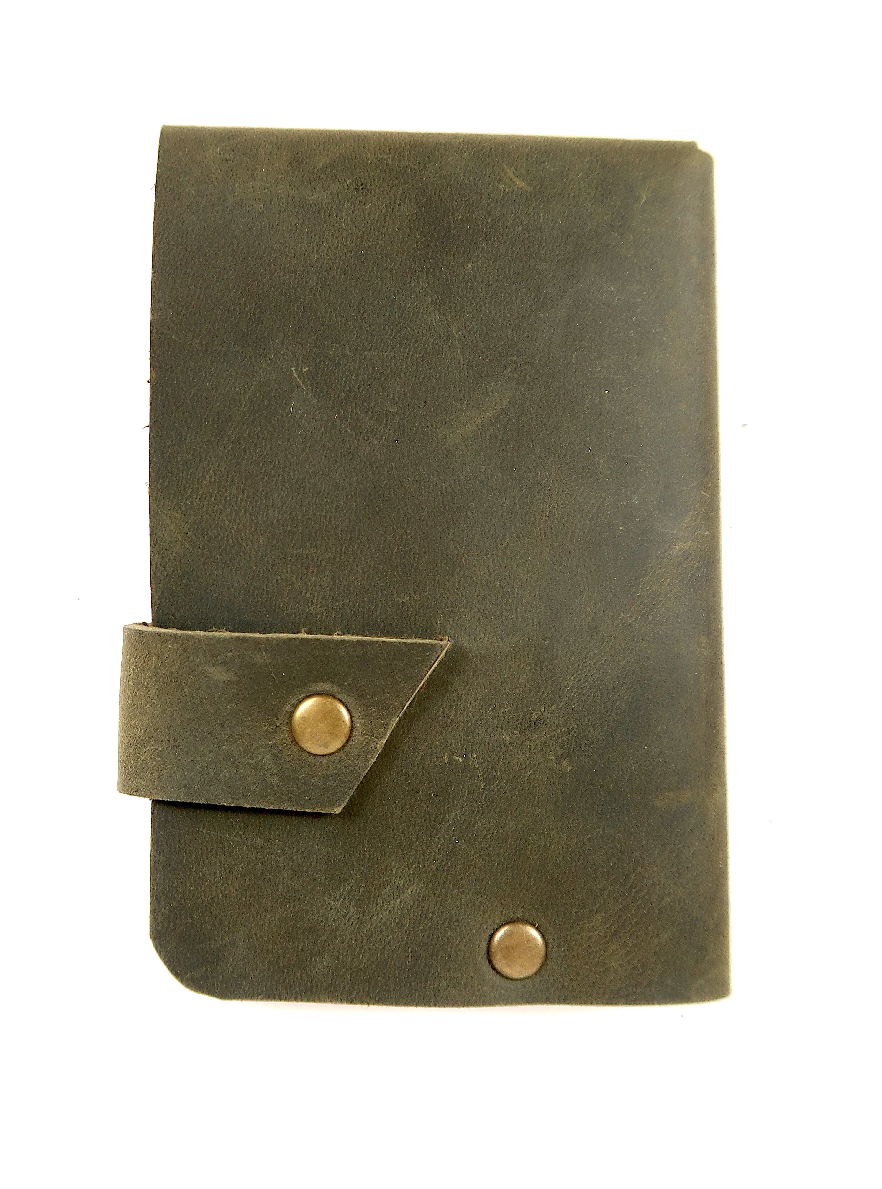 Handmade Side Snap Leather Wallet