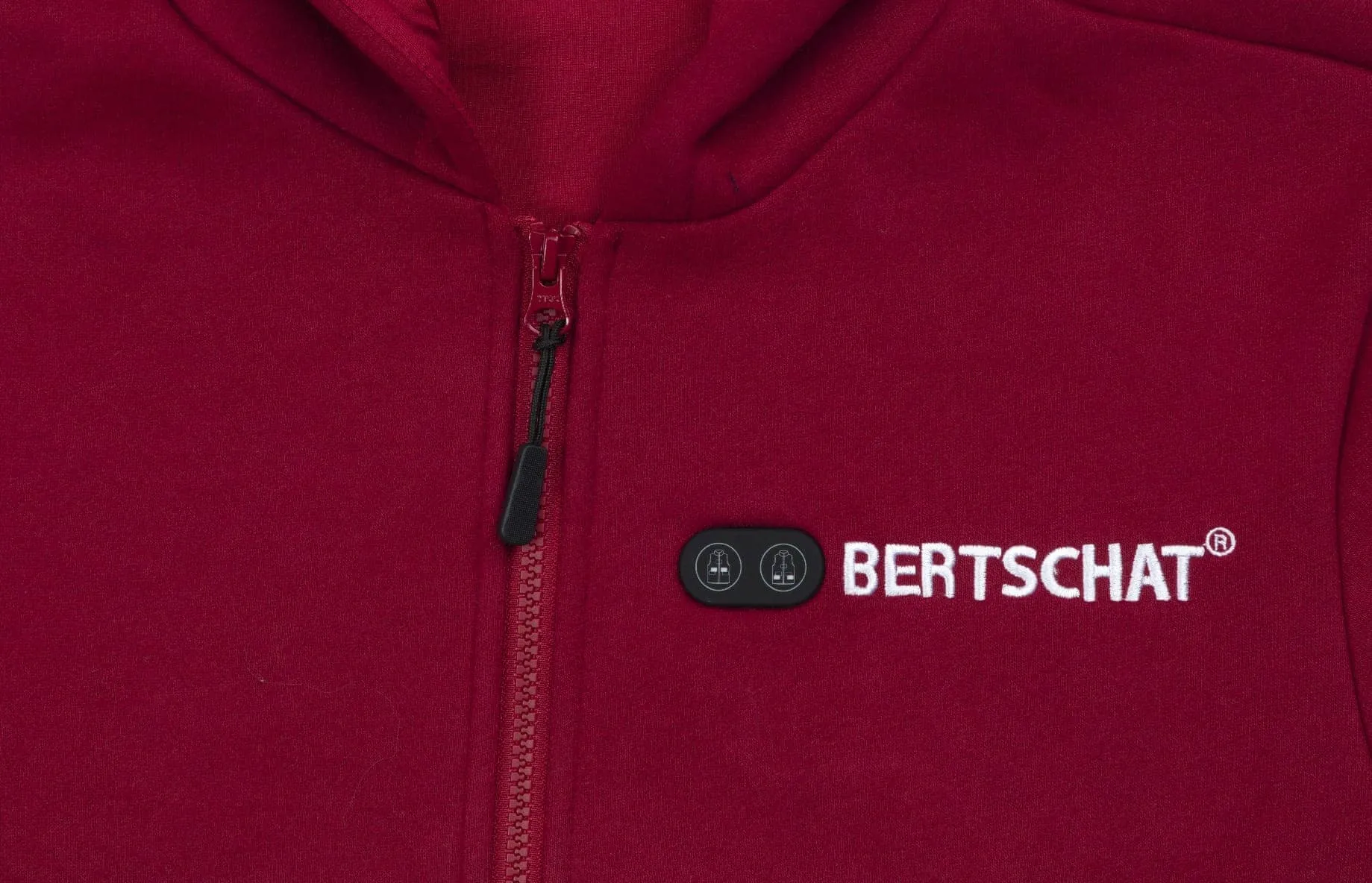 Heated Hoodie - Women | Dual Heating - Burgundy