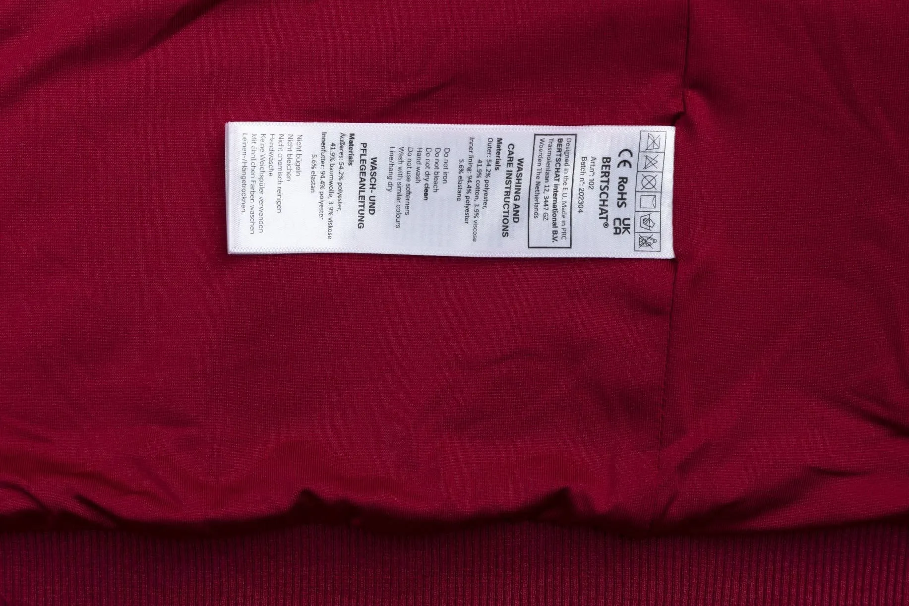 Heated Hoodie - Women | Dual Heating - Burgundy