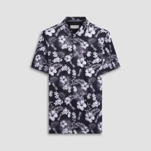 Hendrix Floral Print Polo
