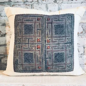 H’Mong Indigo Pillow