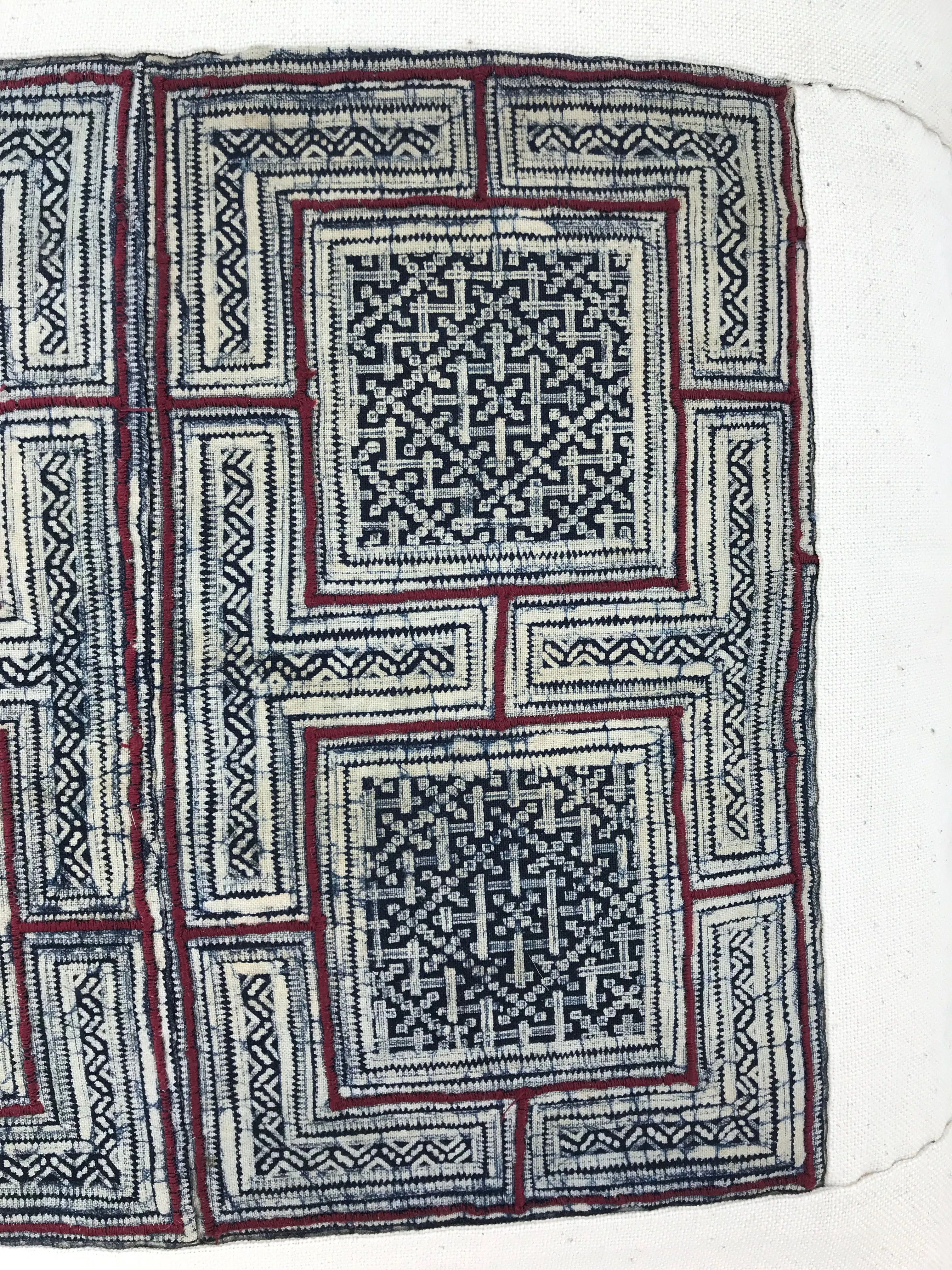 H’Mong Indigo Pillow