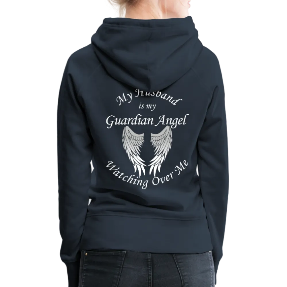 Husband Guardian Angel Women’s Premium Hoodie (CK1673W)