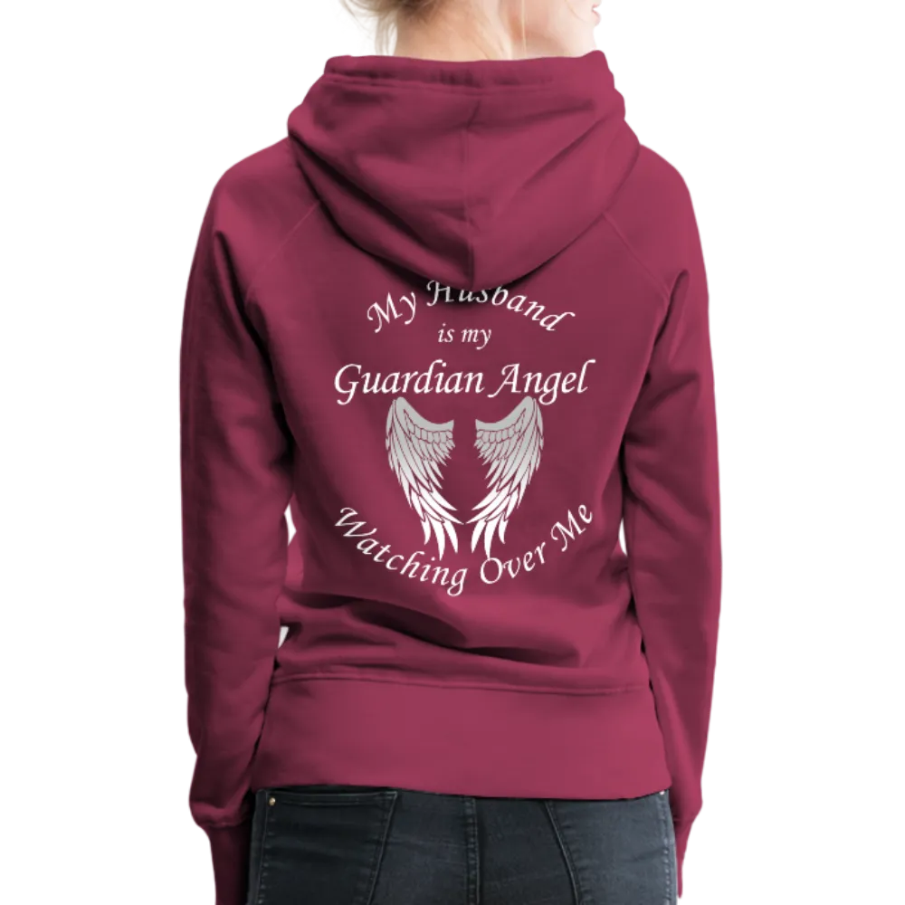 Husband Guardian Angel Women’s Premium Hoodie (CK1673W)