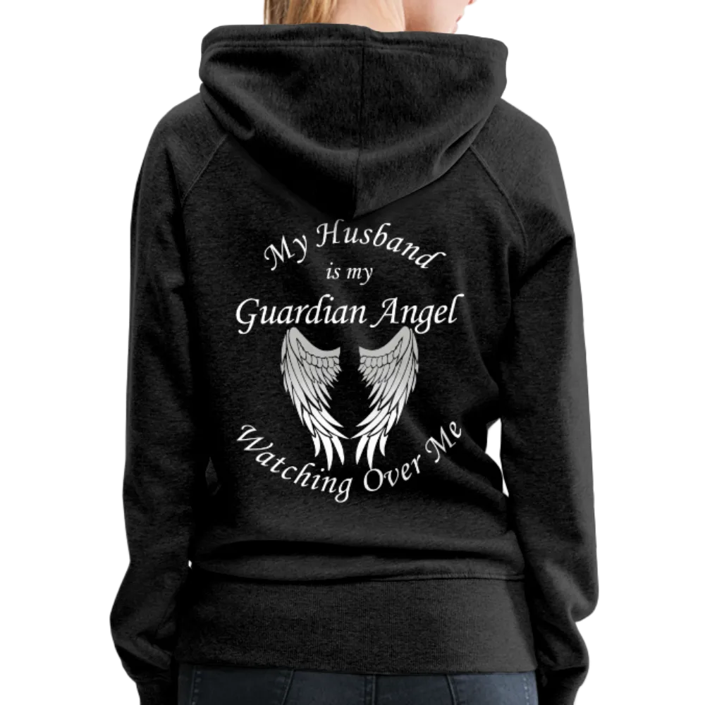 Husband Guardian Angel Women’s Premium Hoodie (CK1673W)