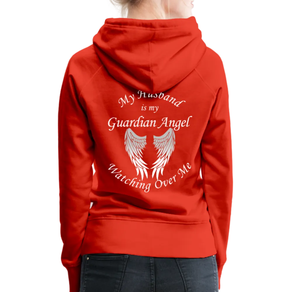 Husband Guardian Angel Women’s Premium Hoodie (CK1673W)