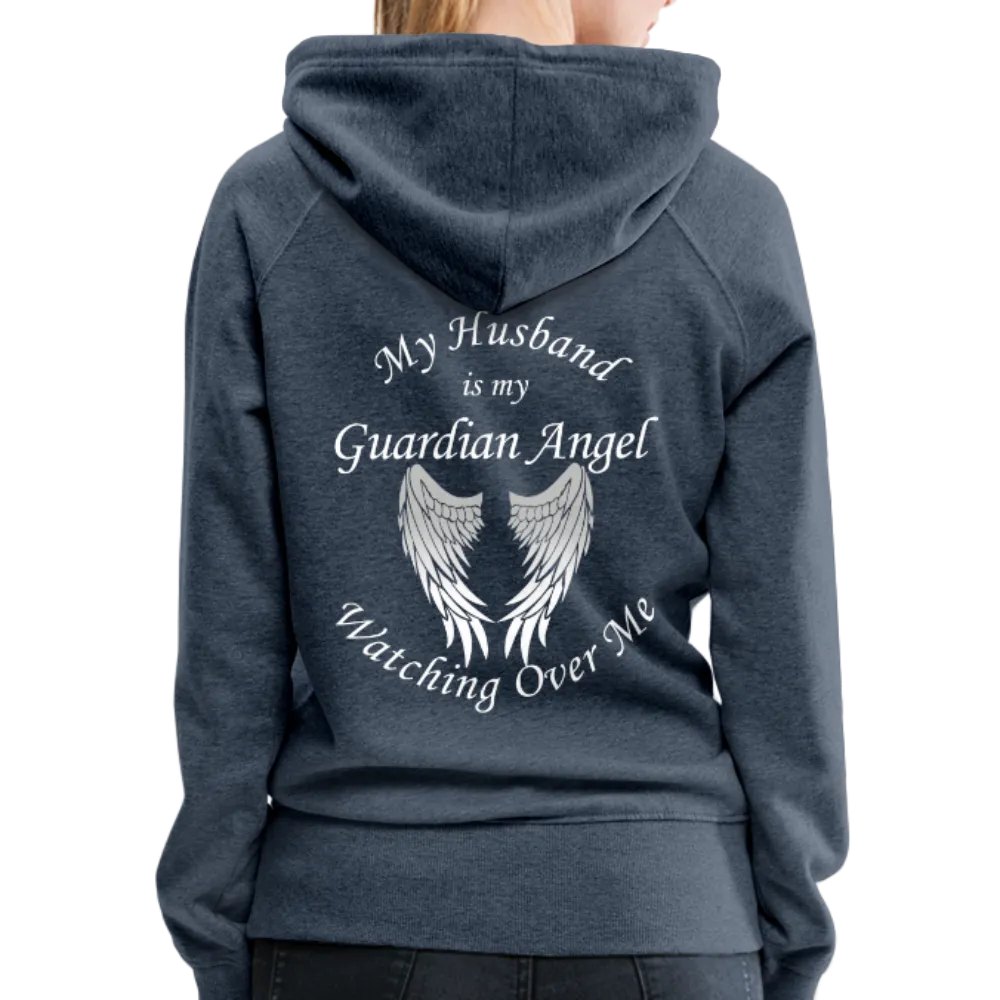 Husband Guardian Angel Women’s Premium Hoodie (CK1673W)