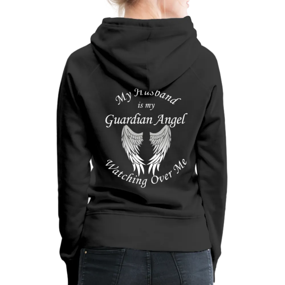 Husband Guardian Angel Women’s Premium Hoodie (CK1673W)
