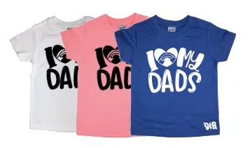 I LOVE MY DADS Kids tee