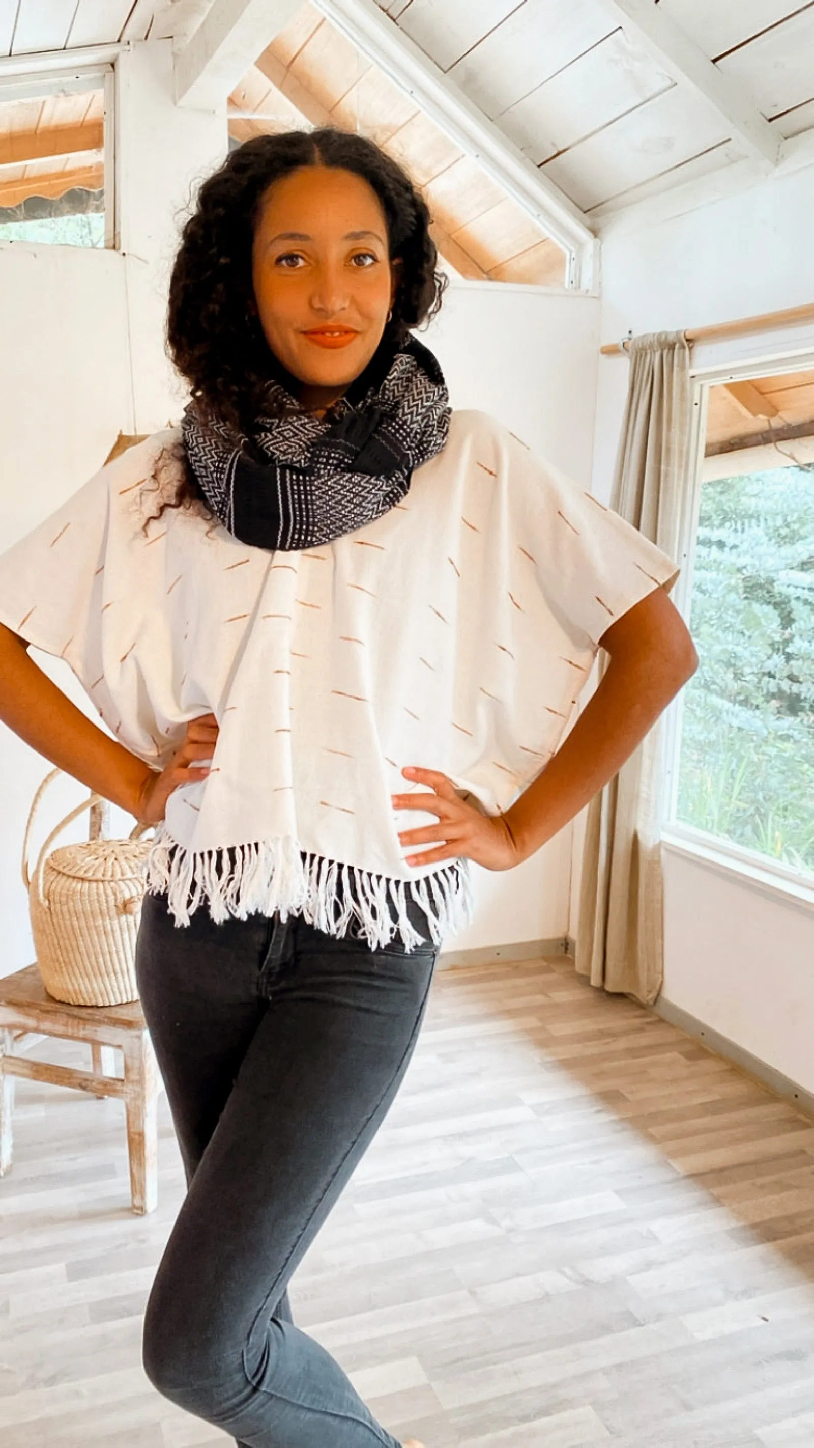 INFINITY COTTON SCARVES