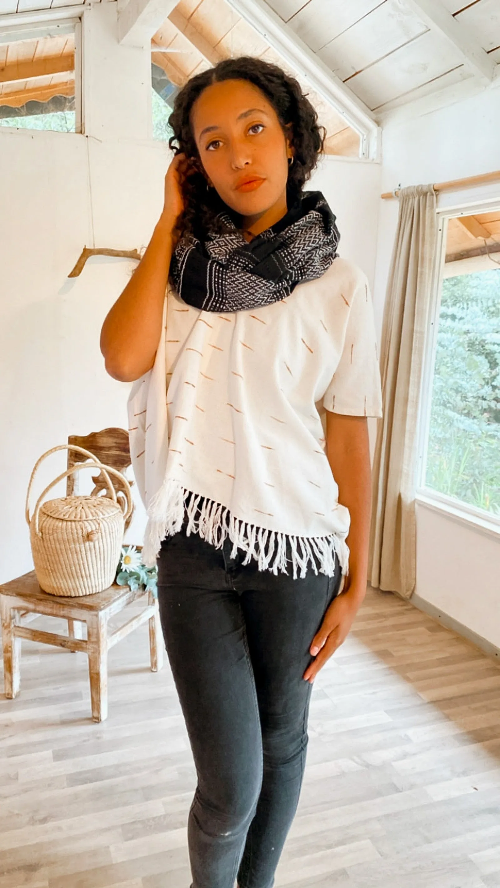 INFINITY COTTON SCARVES