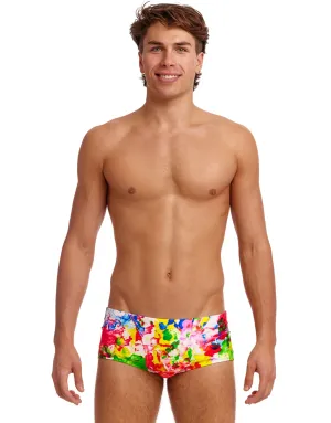Ink Jet Classic Swim Trunks - Multi