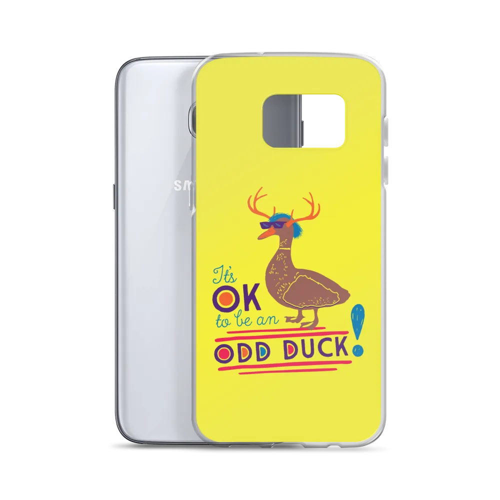It's OK to be an Odd Duck! Samsung Case (Men's Colors)