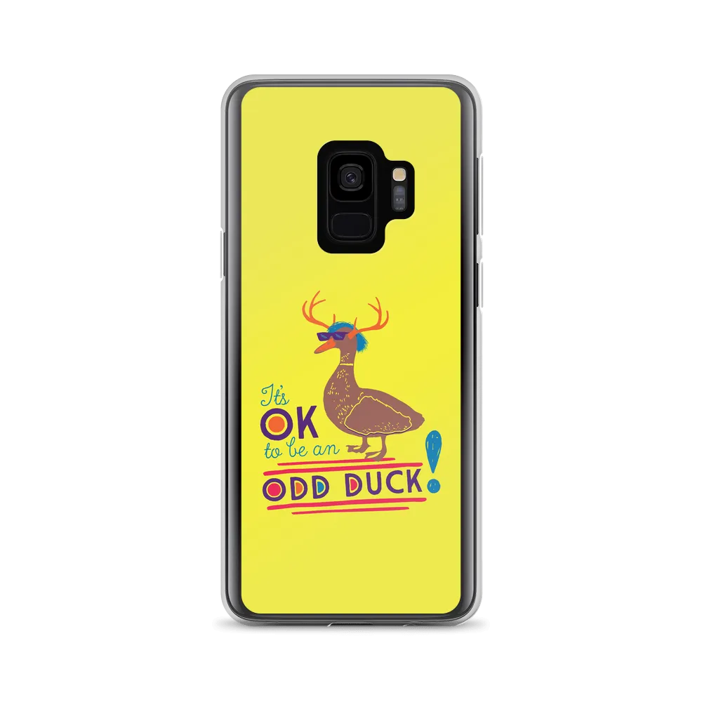 It's OK to be an Odd Duck! Samsung Case (Men's Colors)