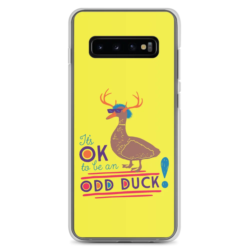It's OK to be an Odd Duck! Samsung Case (Men's Colors)