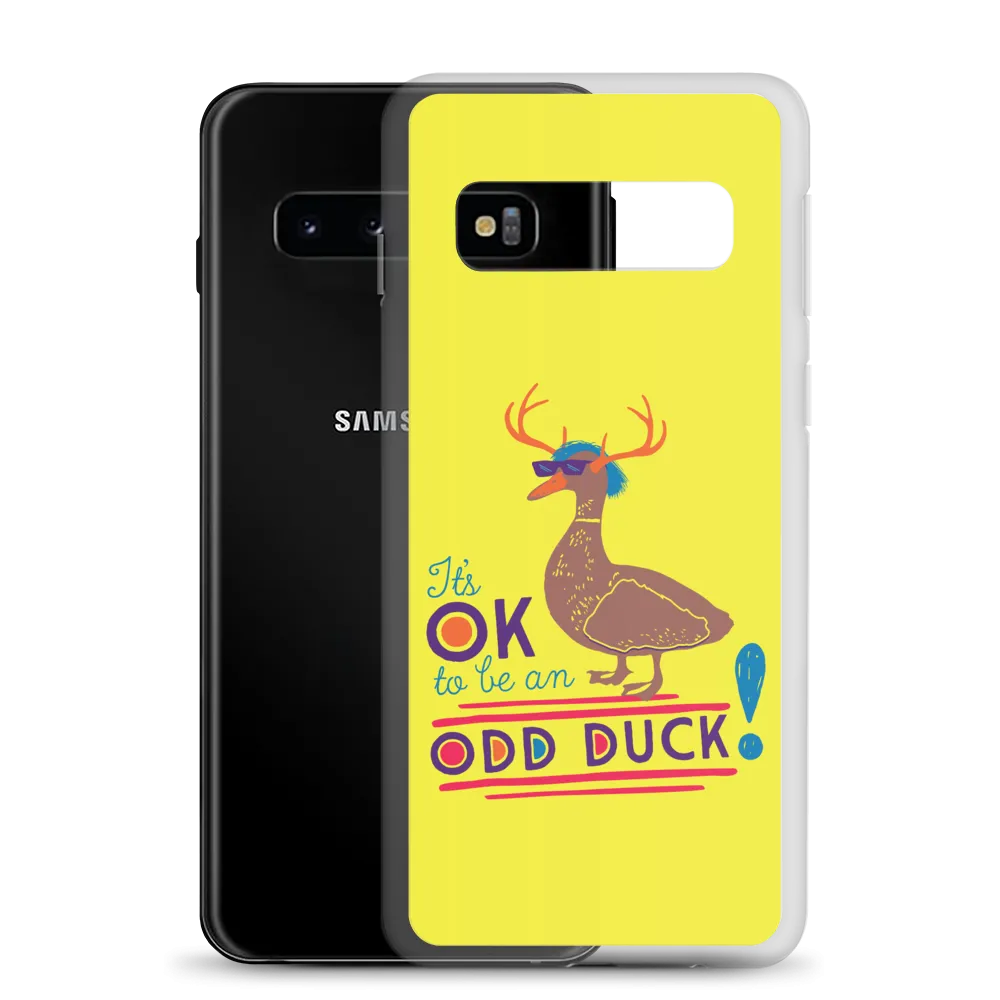 It's OK to be an Odd Duck! Samsung Case (Men's Colors)