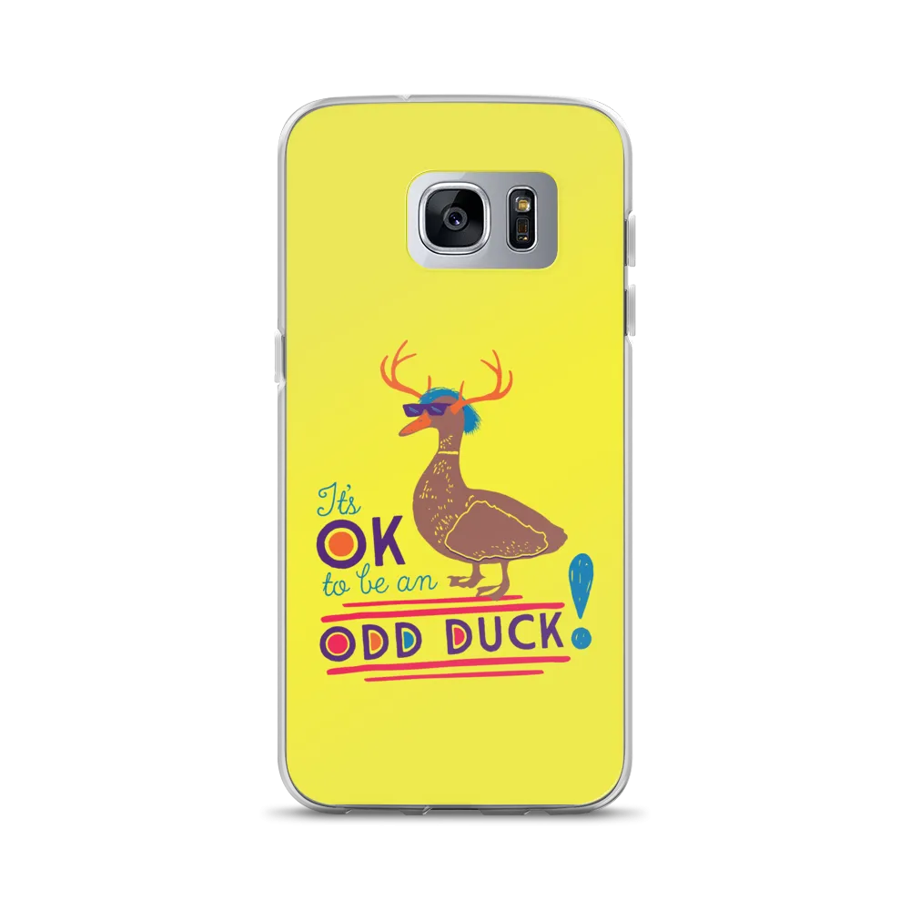 It's OK to be an Odd Duck! Samsung Case (Men's Colors)