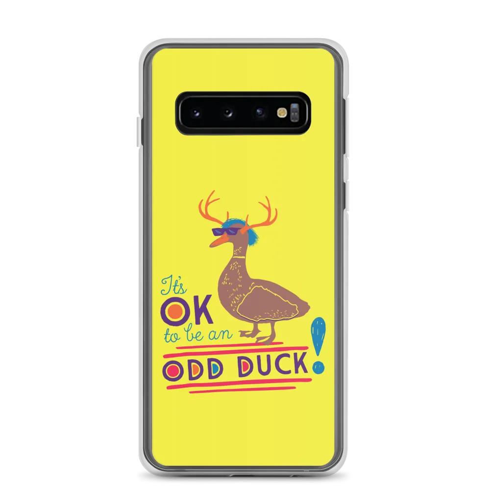 It's OK to be an Odd Duck! Samsung Case (Men's Colors)