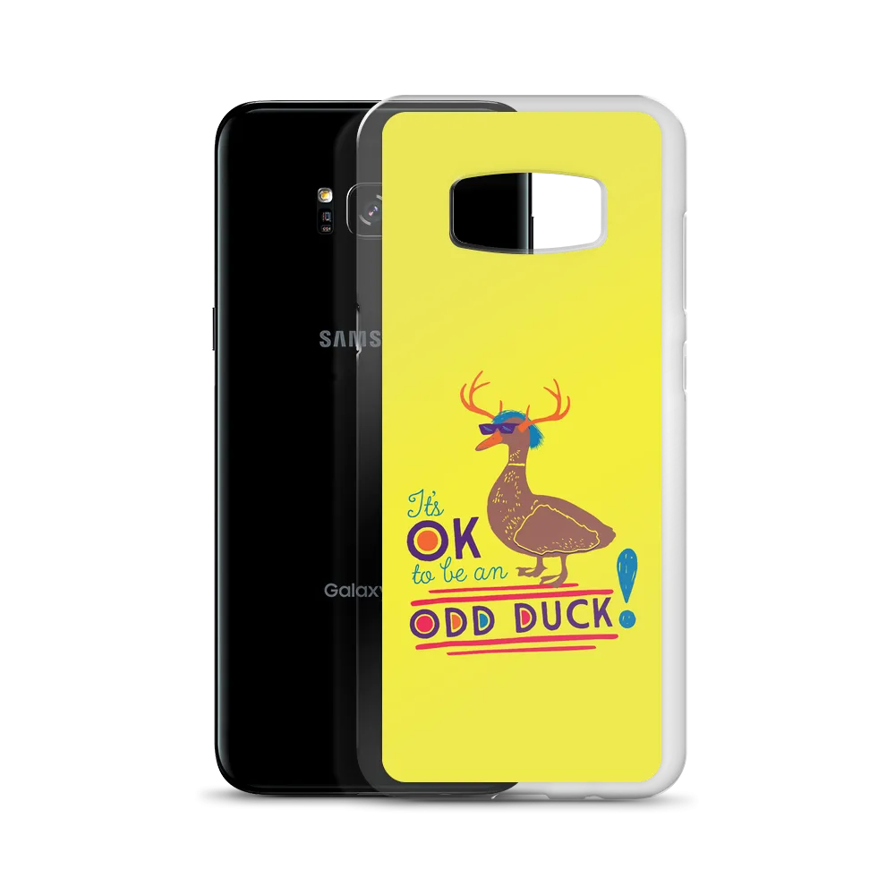 It's OK to be an Odd Duck! Samsung Case (Men's Colors)