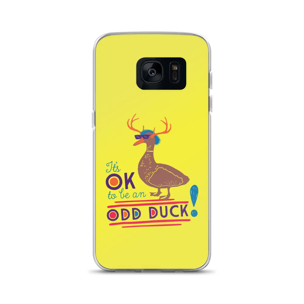 It's OK to be an Odd Duck! Samsung Case (Men's Colors)