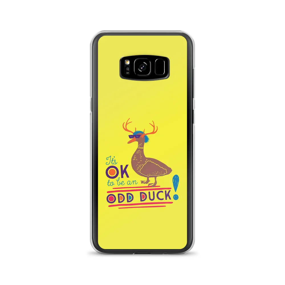 It's OK to be an Odd Duck! Samsung Case (Men's Colors)