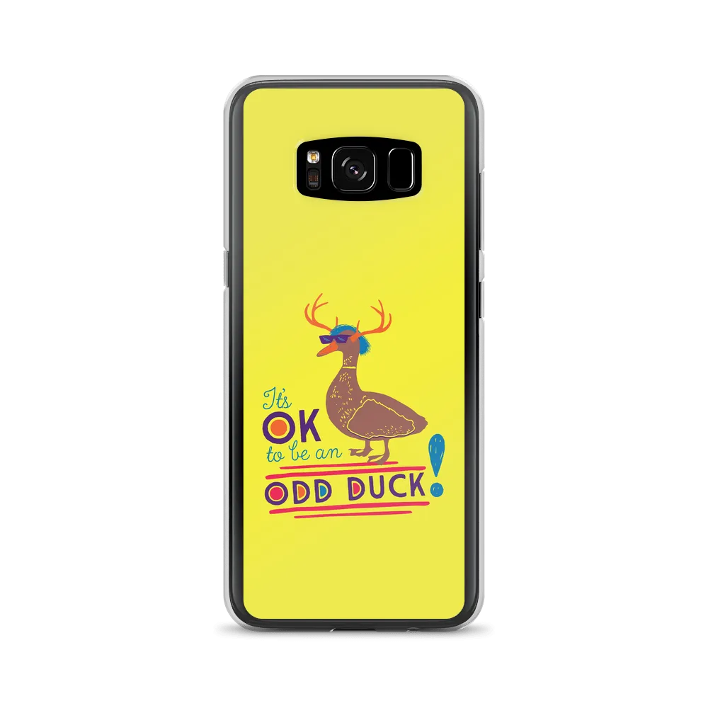It's OK to be an Odd Duck! Samsung Case (Men's Colors)