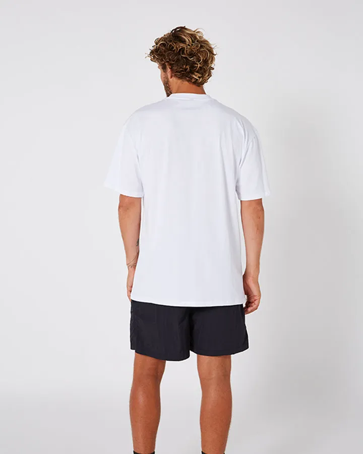 Jetpilot Colour Vision Mens Tee - White
