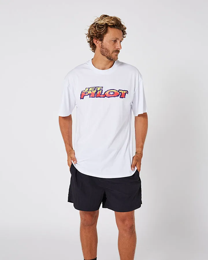 Jetpilot Colour Vision Mens Tee - White