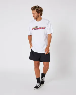 Jetpilot Colour Vision Mens Tee - White